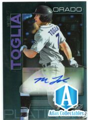 2020 Bowman Platinum Wal-Mart Top Prospects Auto Michael Toglia #TOP-83 Auto